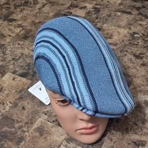 Kangol Light Blue Striped Cap
